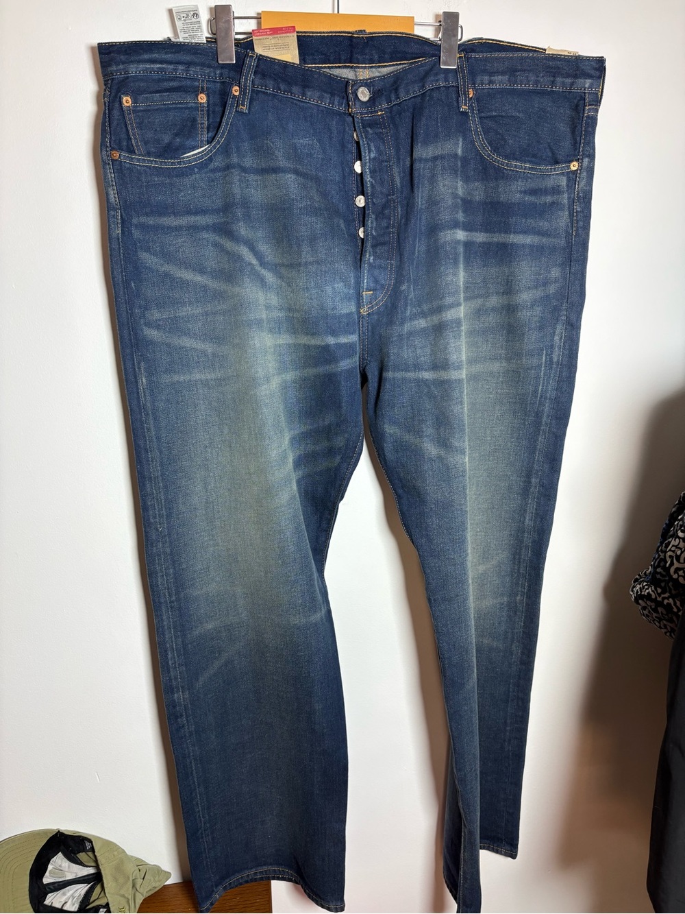 Levi's Dark Blue Straight-Leg Men's Jeans